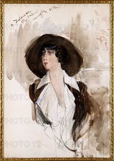 Franca Florio, Countess of San Giuliano, 1912.