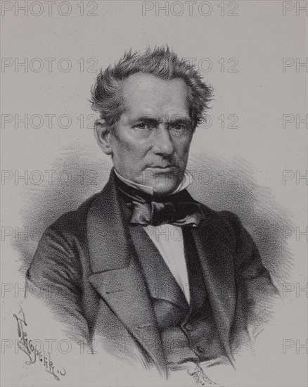 Portrait of Alexander Vasilyevich Nikitenko (1804-1877), 1860s.