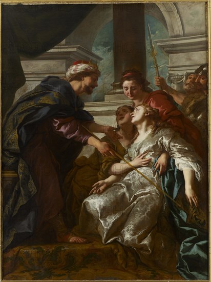 Esther fainting before Ahasuerus, 1730.