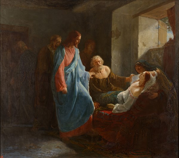 Raising of Jairus' Daughter, 1871.