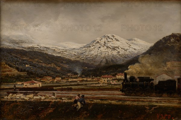 Mountain Landscape, 1865.