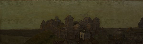 A Town, Morning, 1901.