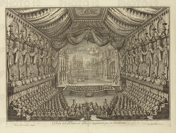 The Performance of La Serenata in the Royal Palace of Naples, 1749.