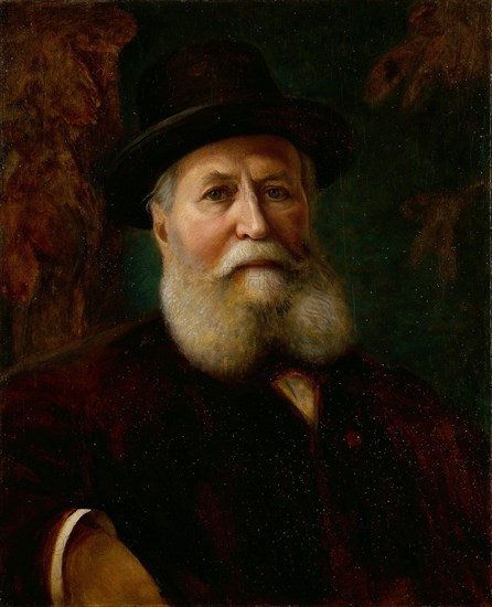 Portrait of the composer Charles Gounod (1818-1893).