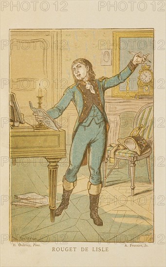Claude Joseph Rouget de Lisle (1760-1836).