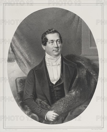 Portrait of Prince Dmitry Petrovich Volkonsky (1805-1859).