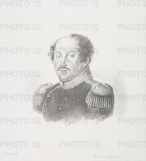 Portrait of Alexei Zakharovich Khitrovo (1776-1854).