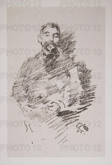 Portrait of Stéphane Mallarmé (1842-1898).