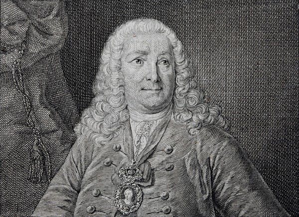 Portrait of Count Jean Armand de L'Estocq (1692-1767).