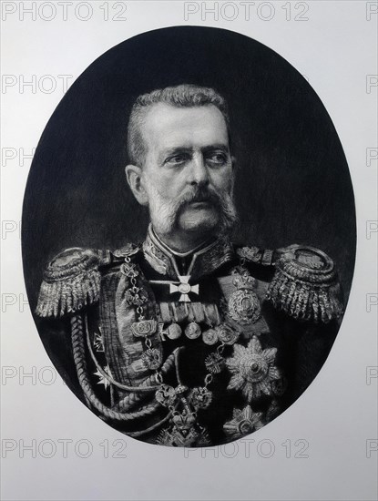 Portrait of Grand Duke Vladimir Alexandrovich of Russia (1847-1909).