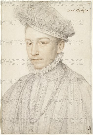 Portrait of King Charles IX of France (1550-1574).