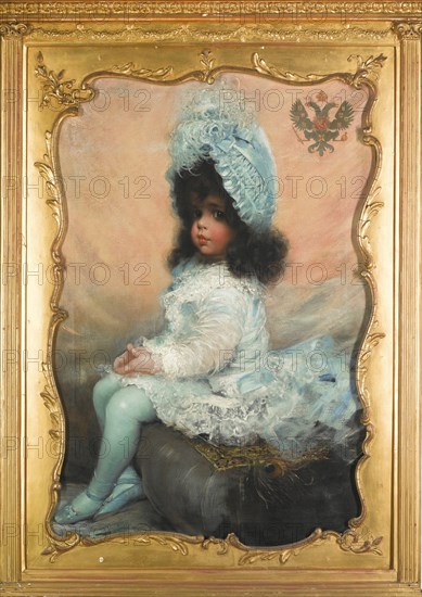 Portrait of Grand Duchess Elena Vladimirovna of Russia (1882-1957).