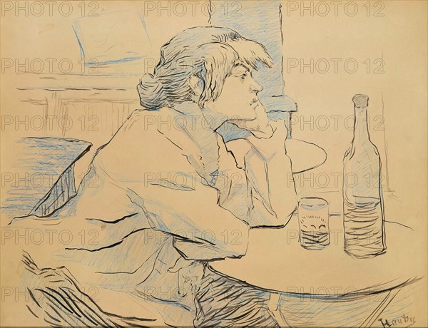 The Drinker (Suzanne Valadon).