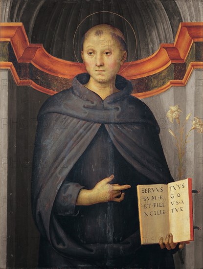 Saint Nicholas of Tolentino.