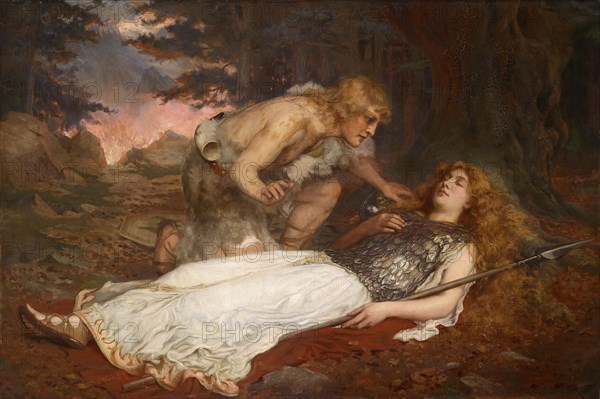 Siegfried and Brünnhilde.