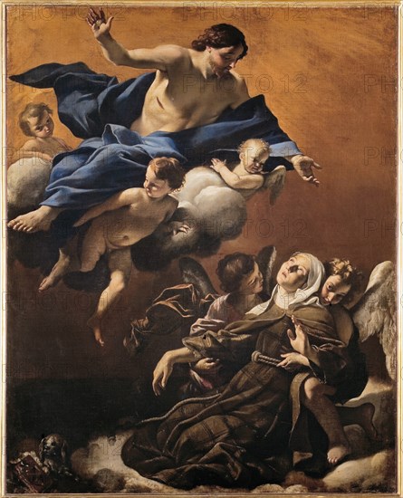 Ecstasy of Saint Margaret of Cortona.