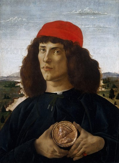 Portrait of a Man with a Medal of Cosimo the Elder.