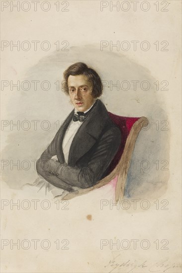 Portrait of Frédéric Chopin.