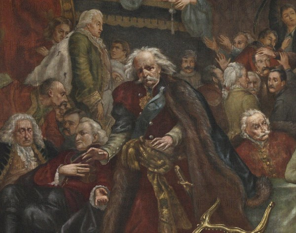 The Partition Sejm, 1773 (Detail) After Jan Matejko.