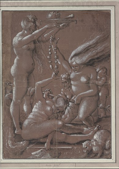 The Witches' Sabbath (After Hans Baldung).