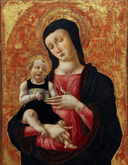 Virgin and child.