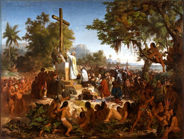 The First Mass in Brazil.
