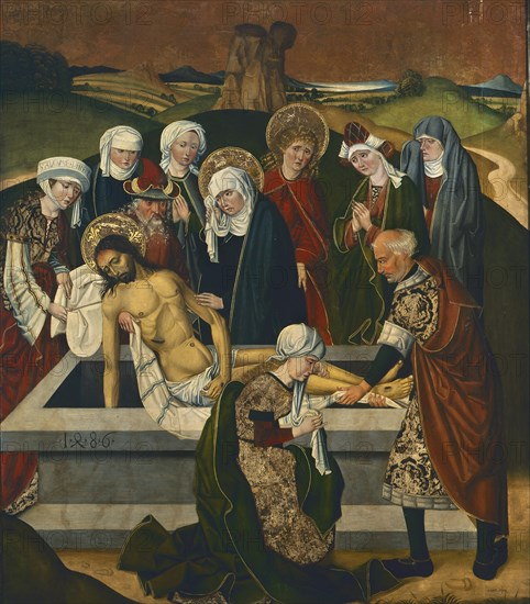 The Entombment of Christ.