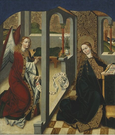 The Annunciation.