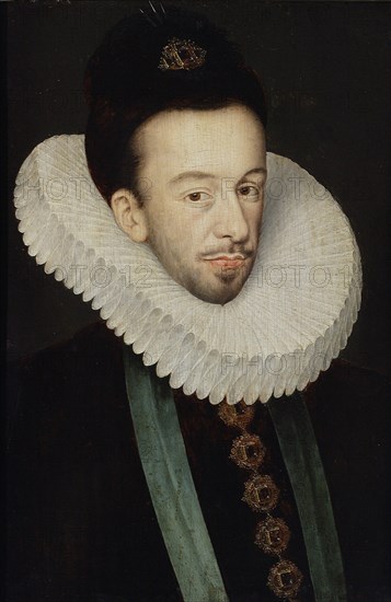 Portrait of Henry III of France, King of Poland and Grand Duke of Lithuania.