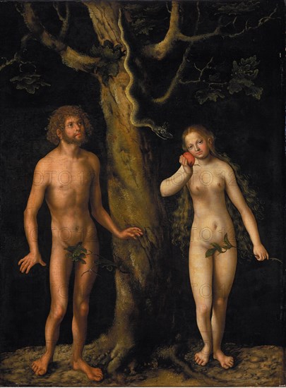 Adam and Eve.