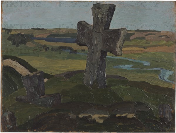 Izborsk. Truvor's Cross.