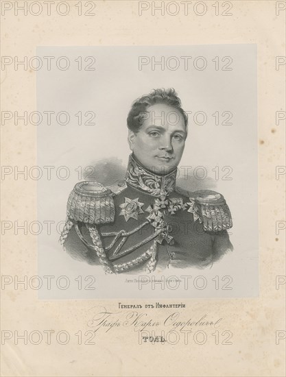 Portrait of General Count Karl Wilhelm von Toll (1777-1842).
