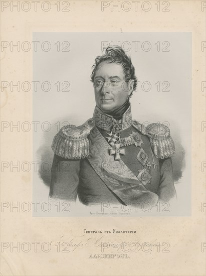 Portrait of General Alexandre Andrault de Langeron (1763-1831).