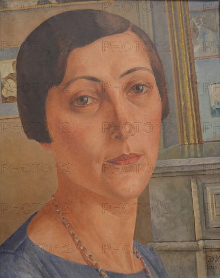 Portrait of Salomea Nikolayevna Andronikova (1888-1982).