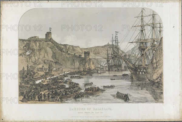 View of the harbour of Balaclava.