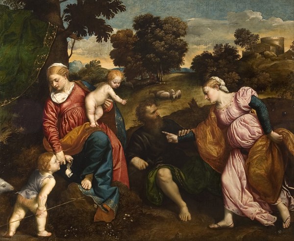 The Mystical Marriage of Saint Catherine.