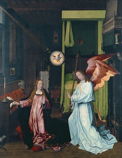 The Annunciation.