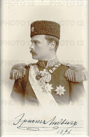 Grand Duke Ernest Louis I of Hesse and by Rhine (1868-1937).