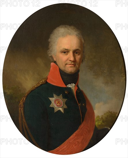 Portrait of General Ivan Ivanovich Benkendorf (1765-1841).