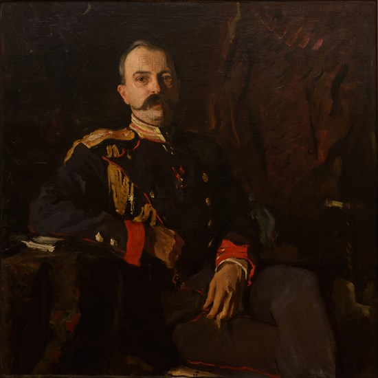 Portrait of Grand Duke George Mikhailovich of Russia (1863-1919).