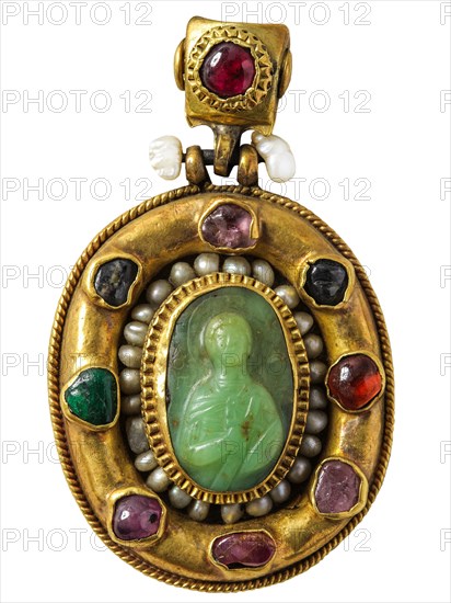 Cameo with Saint George.