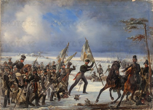 The Battle of Golymin on 26 December 1806.