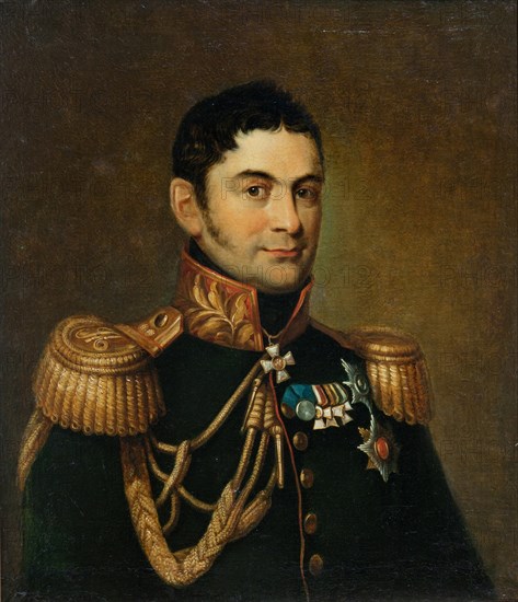 Portrait of Prince Pyotr Mikhaylovich Volkonsky (1776-1852).