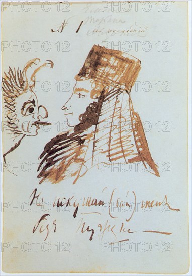 Self-Portrait with Klobuk.