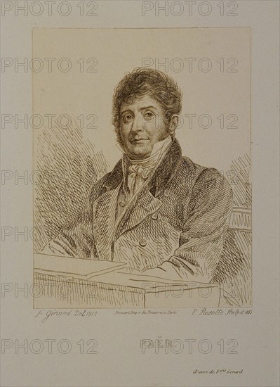 Portrait of the composer Ferdinando Paër (1771-1839).