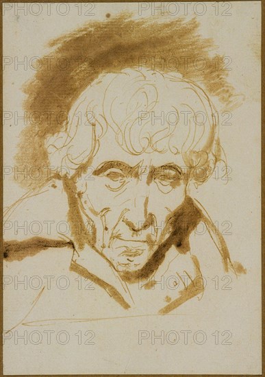 Portrait of the composer Luigi Cherubini (1760-1842).