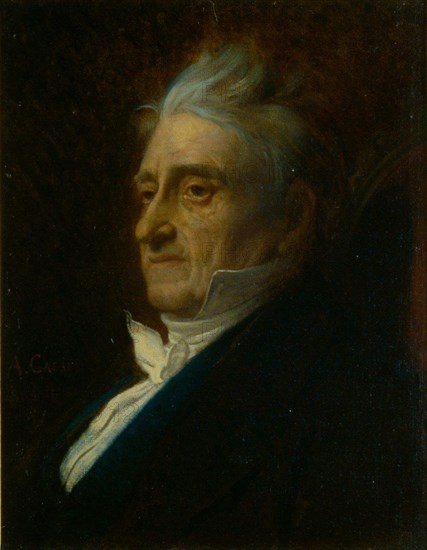 Portrait of the composer Antonio Francesco Gaetano Saverio Pacini (1778-1866).