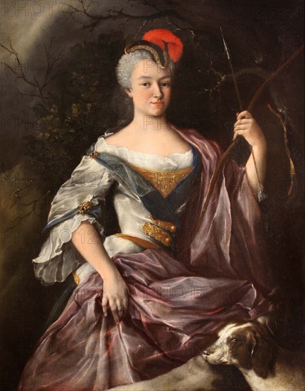 Portrait of a Lady as Diana.