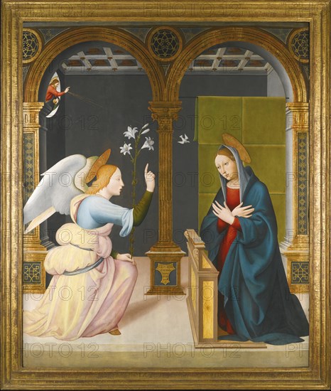 The Annunciation.