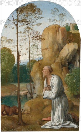 Saint Jerome in the Wilderness.